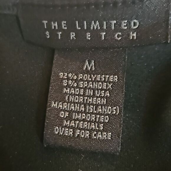 The Limited Women's black split sleeves top size Medium - Picture 8 of 11